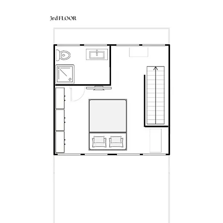 Ab - The Princess Castle Triplex Lejlighed